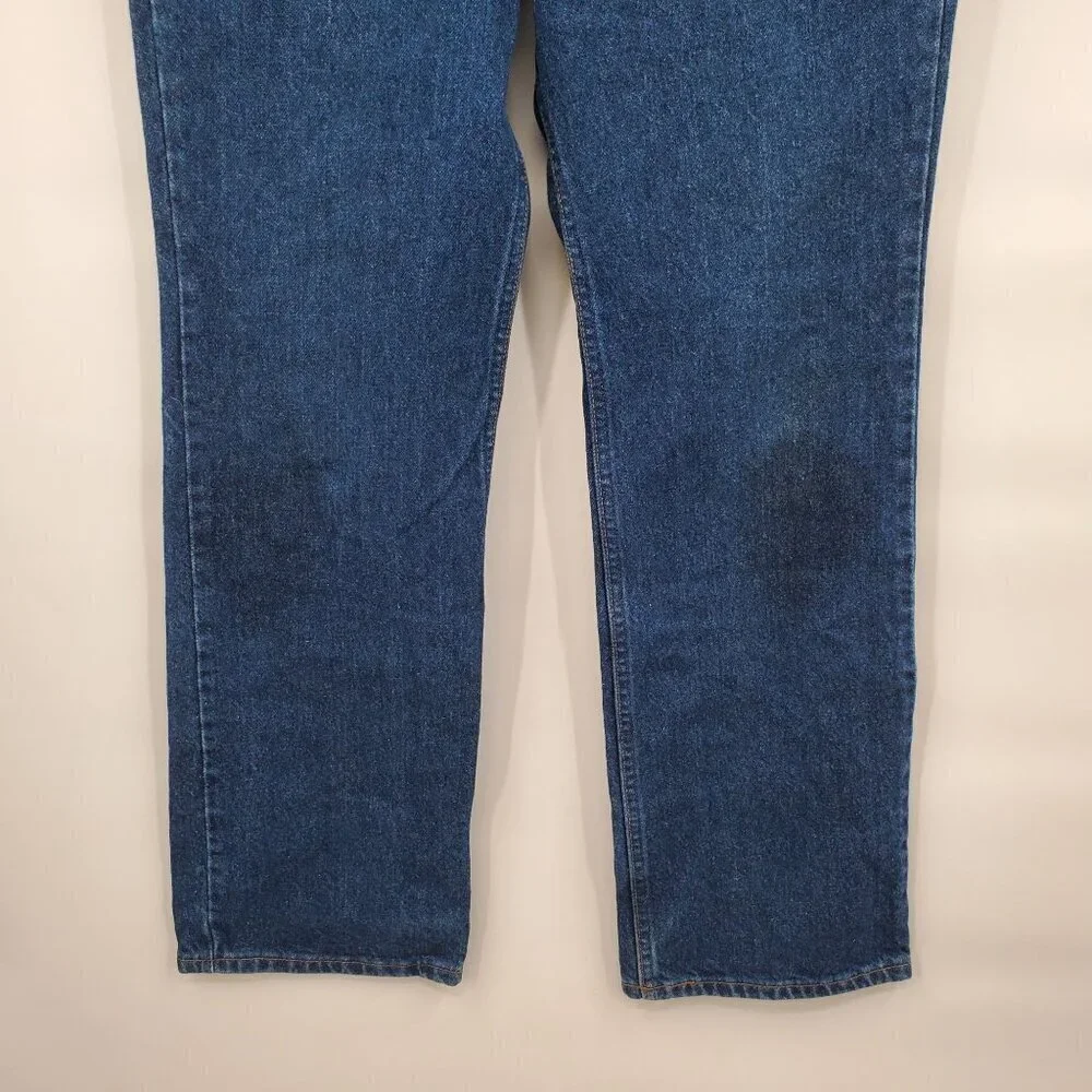Levi's 517 High Rise Straight Leg Denim Jeans Vintage 100% Cotton 34x30 Men